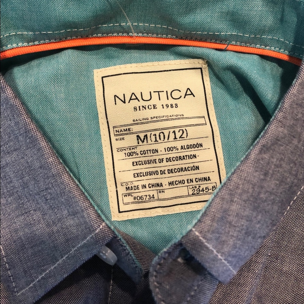 Nautica Boy’s dress shirt - Picture 2 of 3